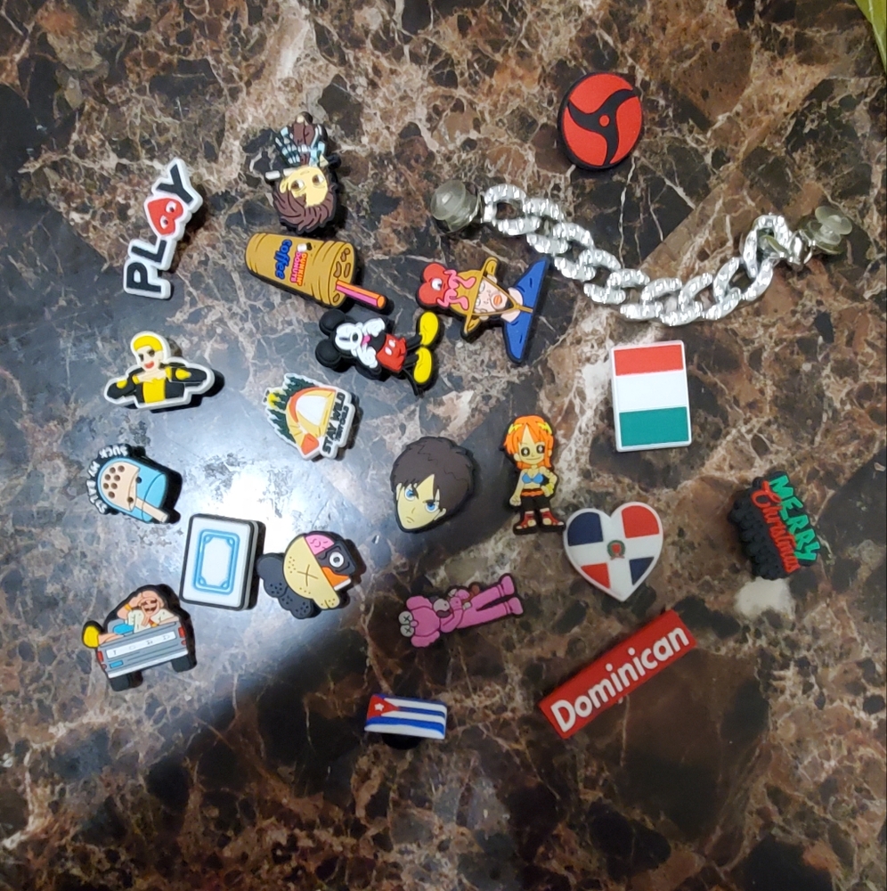 Lot of Croc charms